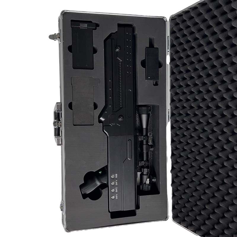  且末手持便携式枪型低空防御反制四通道B型